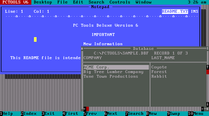 PC Tools 6 - Desktop